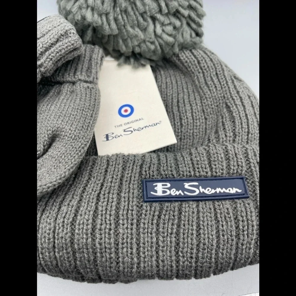 🎉HOST PICK🎉BEN Sherman – Cozy 2-Piece Beanie & Mittens Set (Kids)